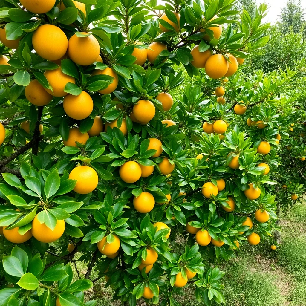 Limoneros después del tratamiento